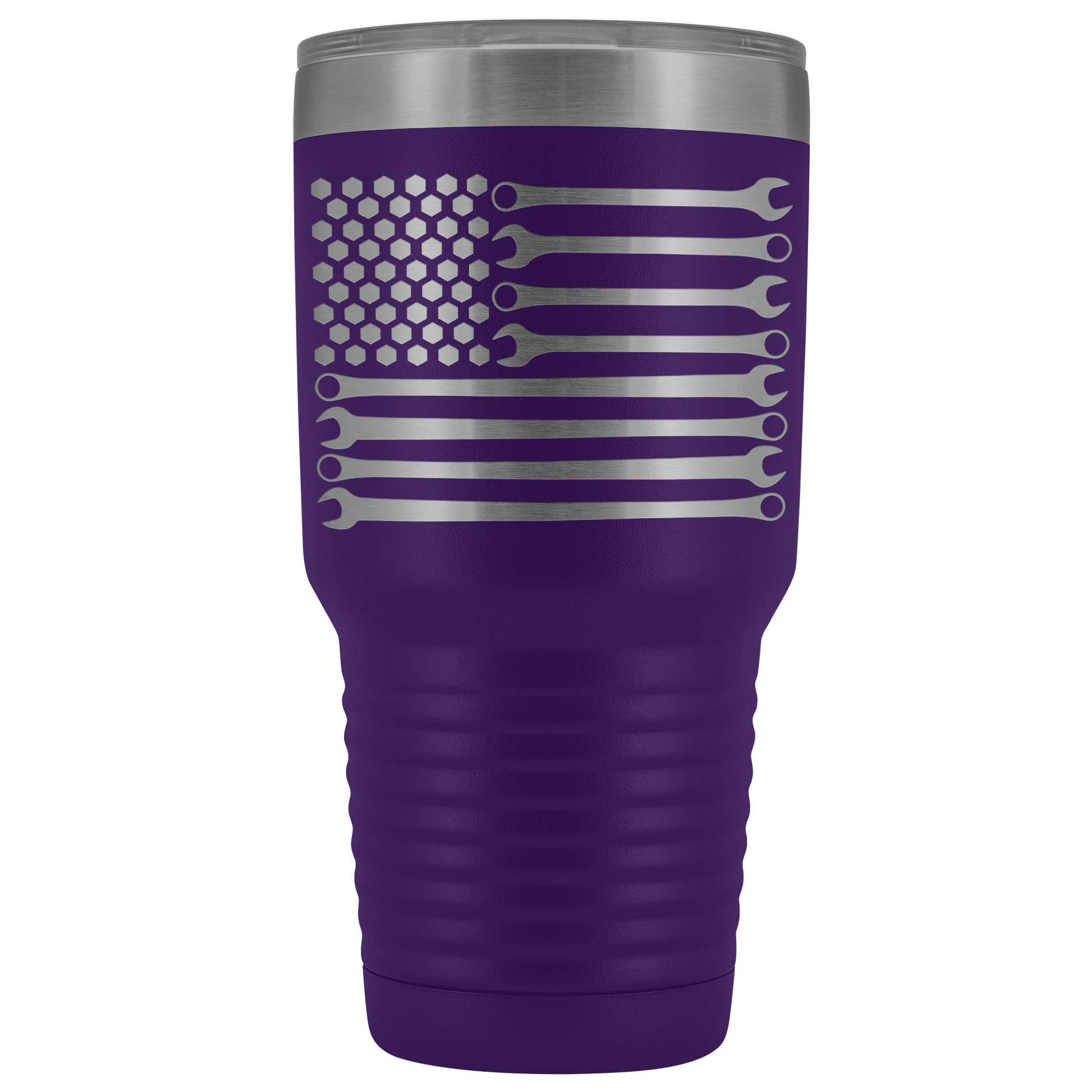 Mechanic Wrench American Flag