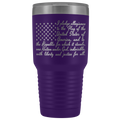 Pledge of Allegiance 30oz Tumbler