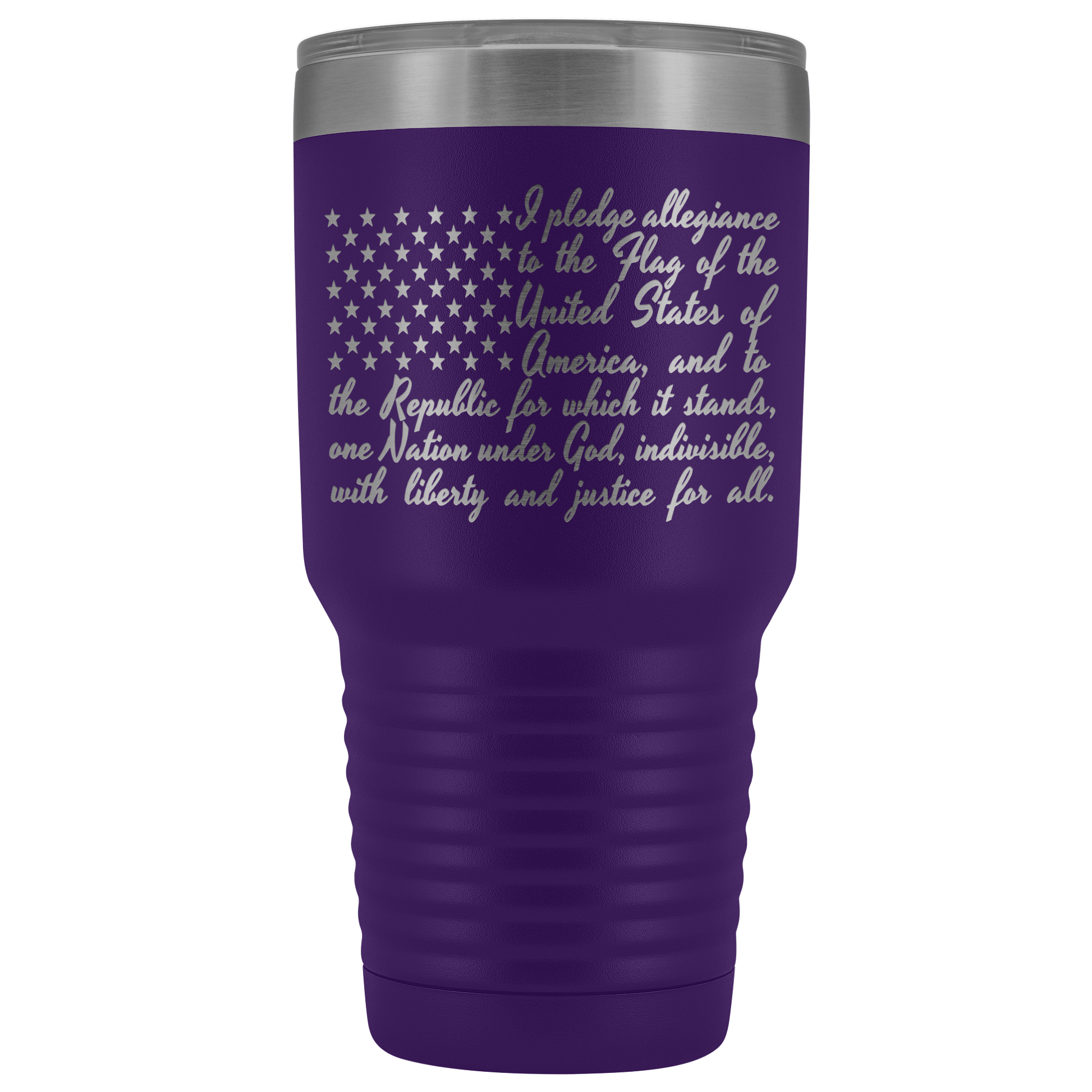 Pledge of Allegiance 30oz Tumbler