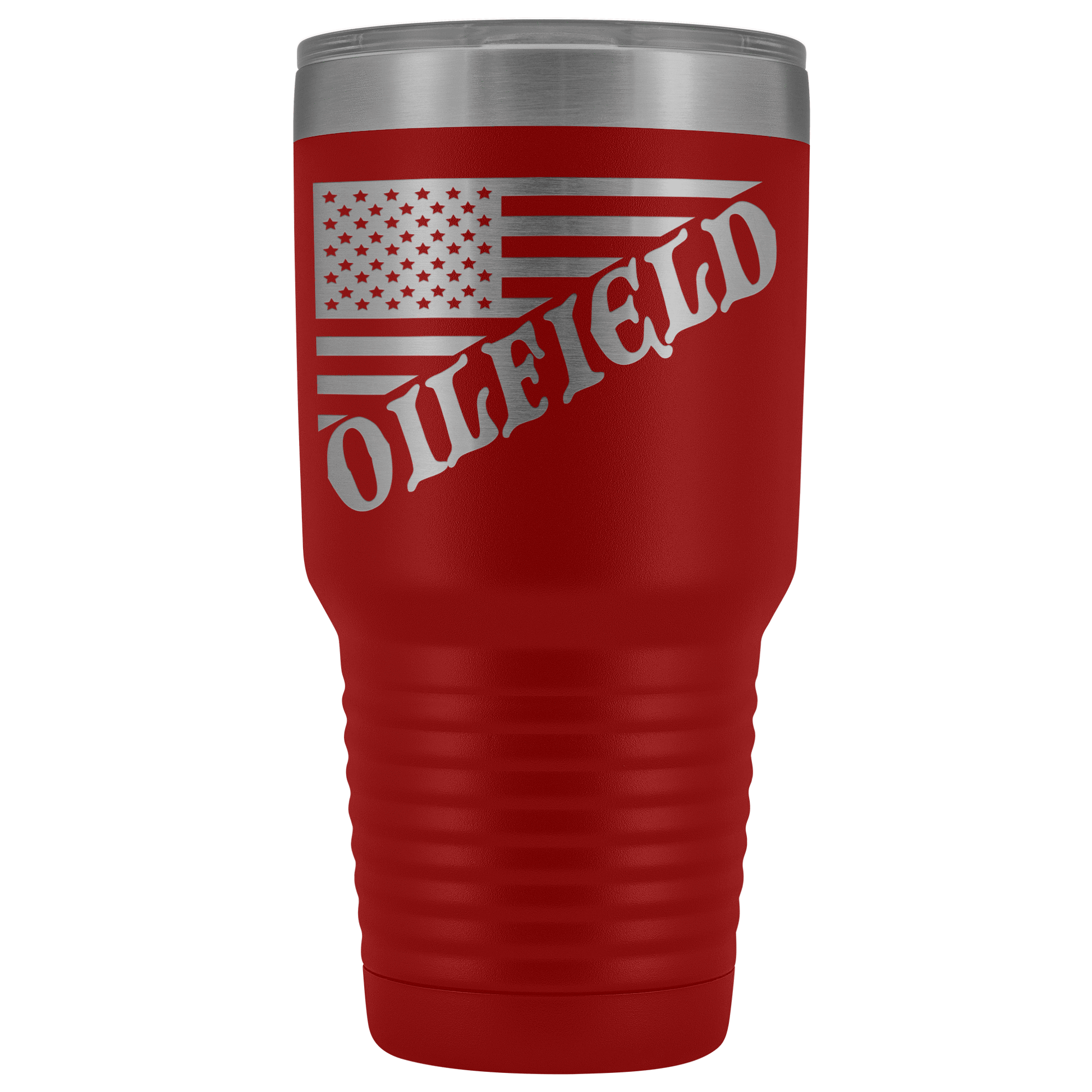 American Oilfield Diagonal Flag  30 oz Tumbler