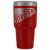 American Oilfield Diagonal Flag  30 oz Tumbler