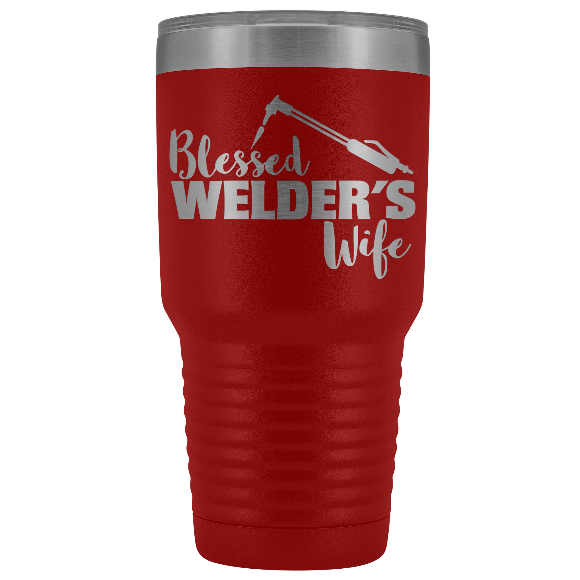 Blessed Welders Wife 30 oz Tumbler