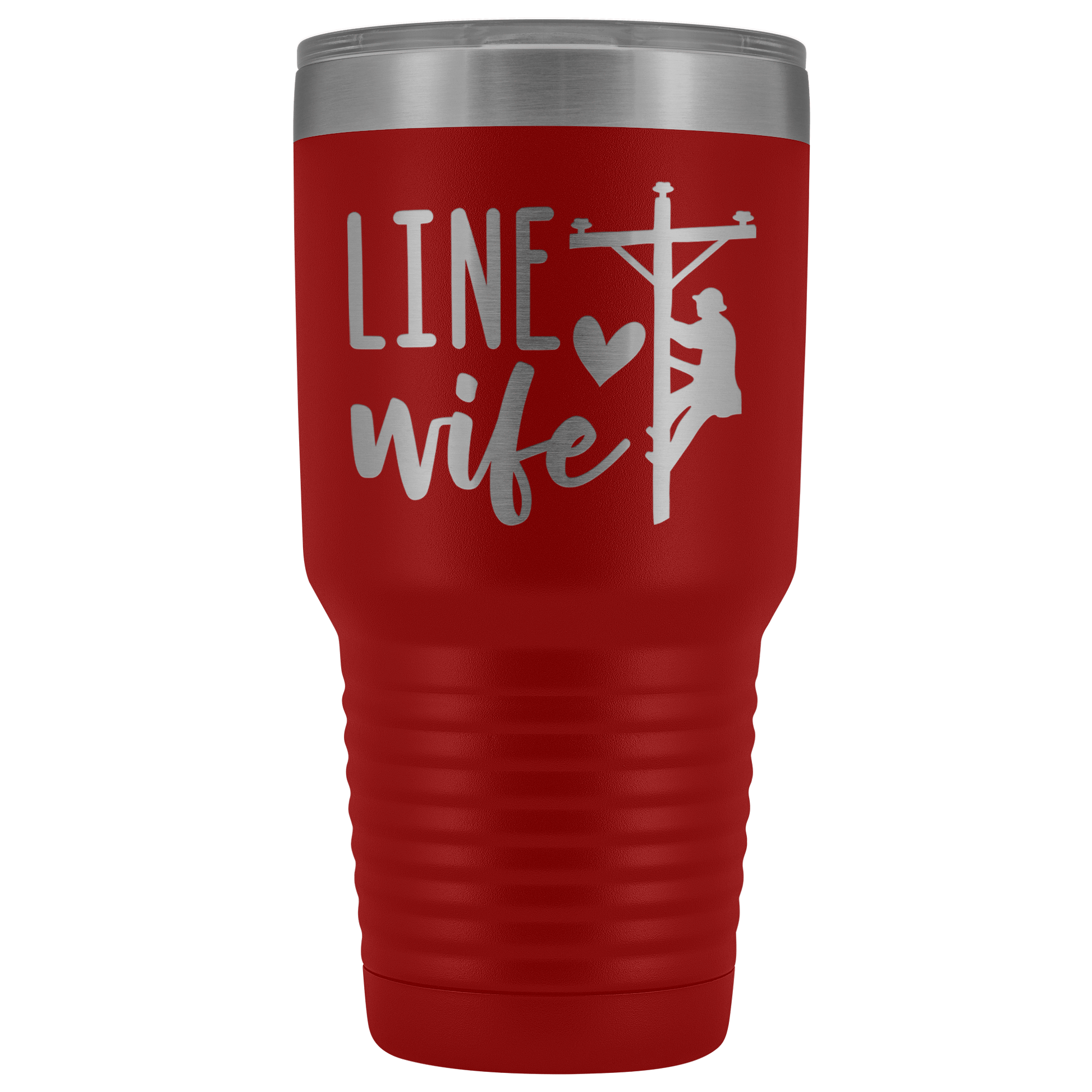 Lineman Wife 30 oz Tumbler