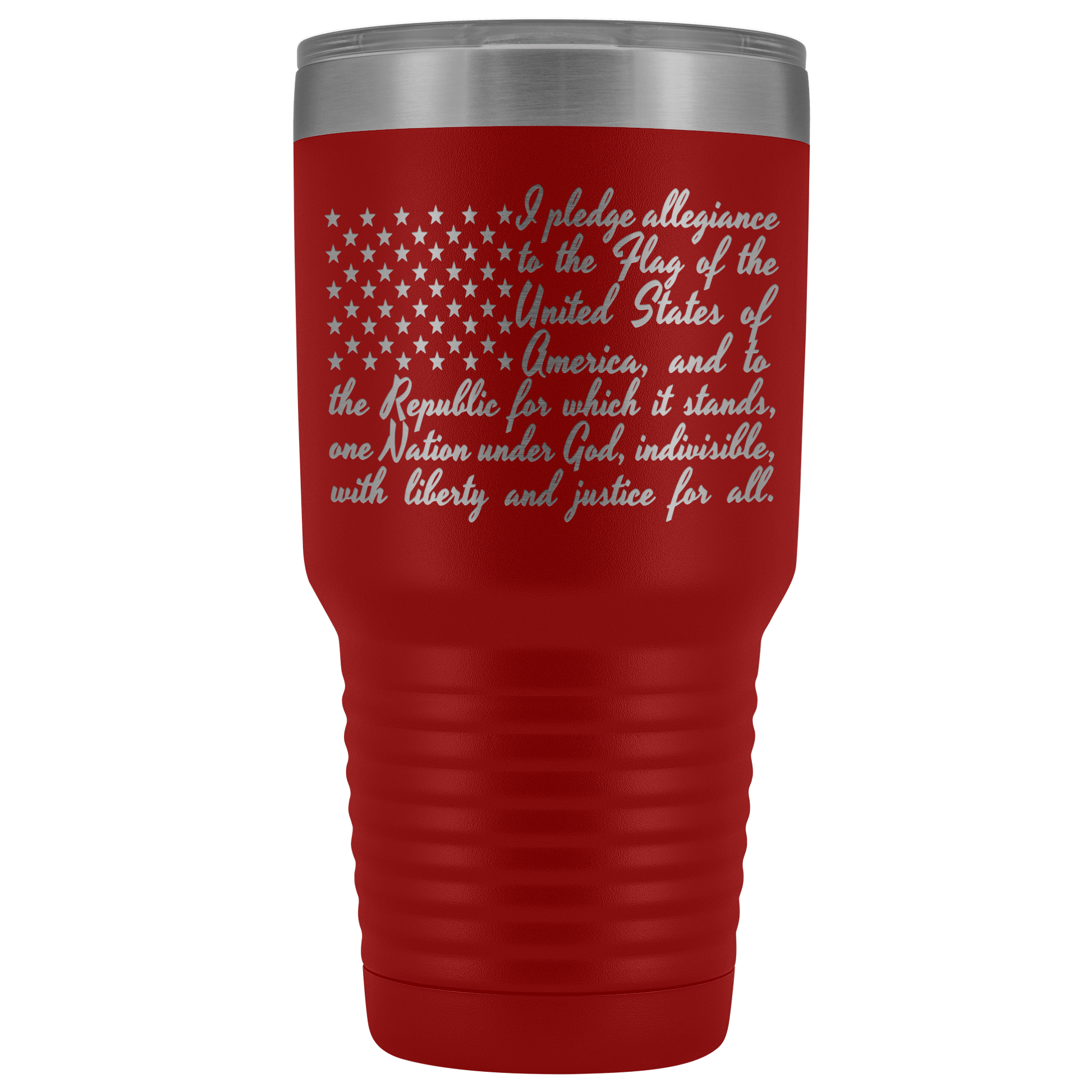 Pledge of Allegiance 30oz Tumbler