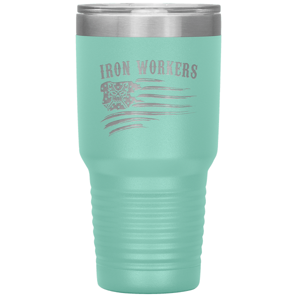 American Iron Worker Tumbler