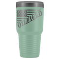 American Oilfield Diagonal Flag  30 oz Tumbler