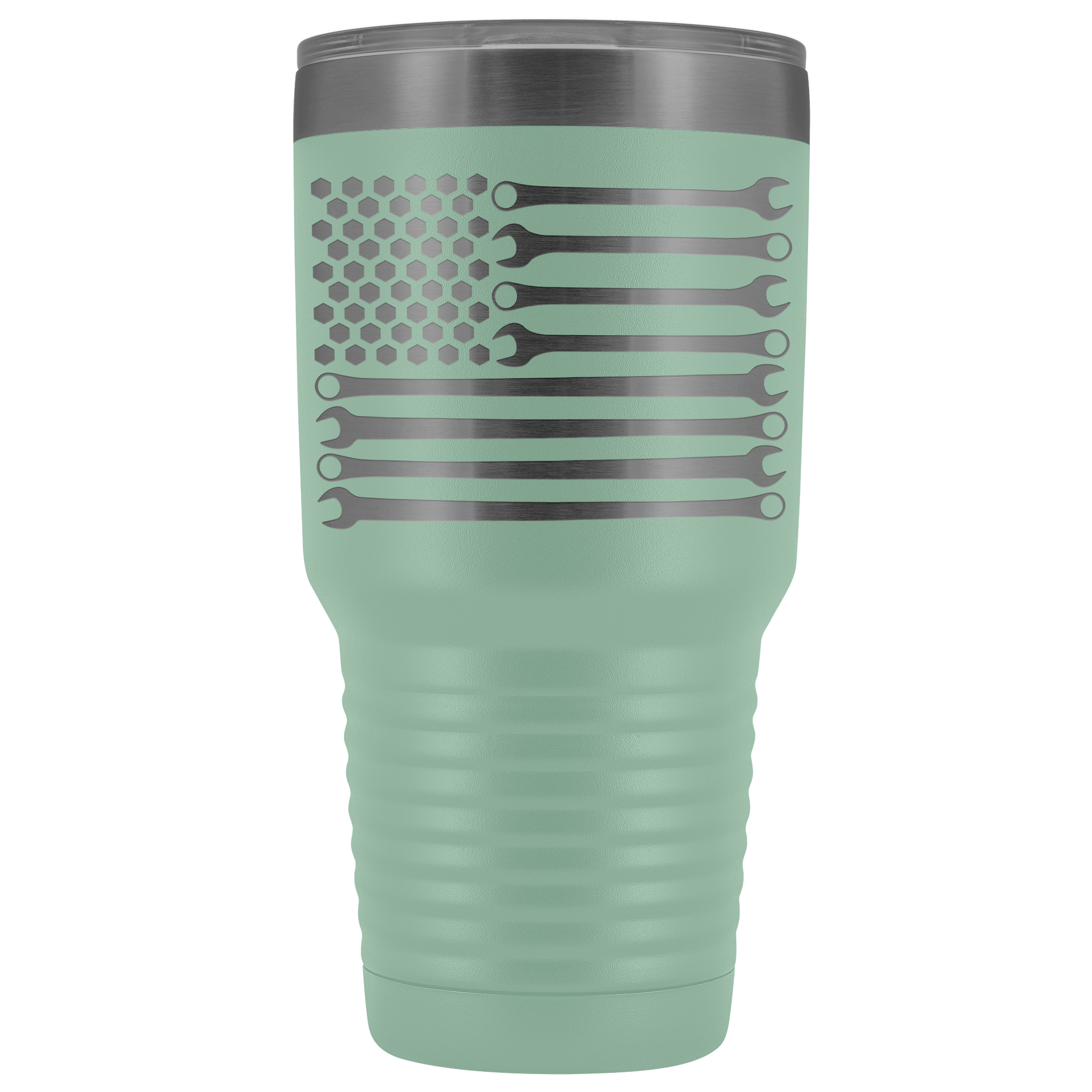 Mechanic Wrench American Flag