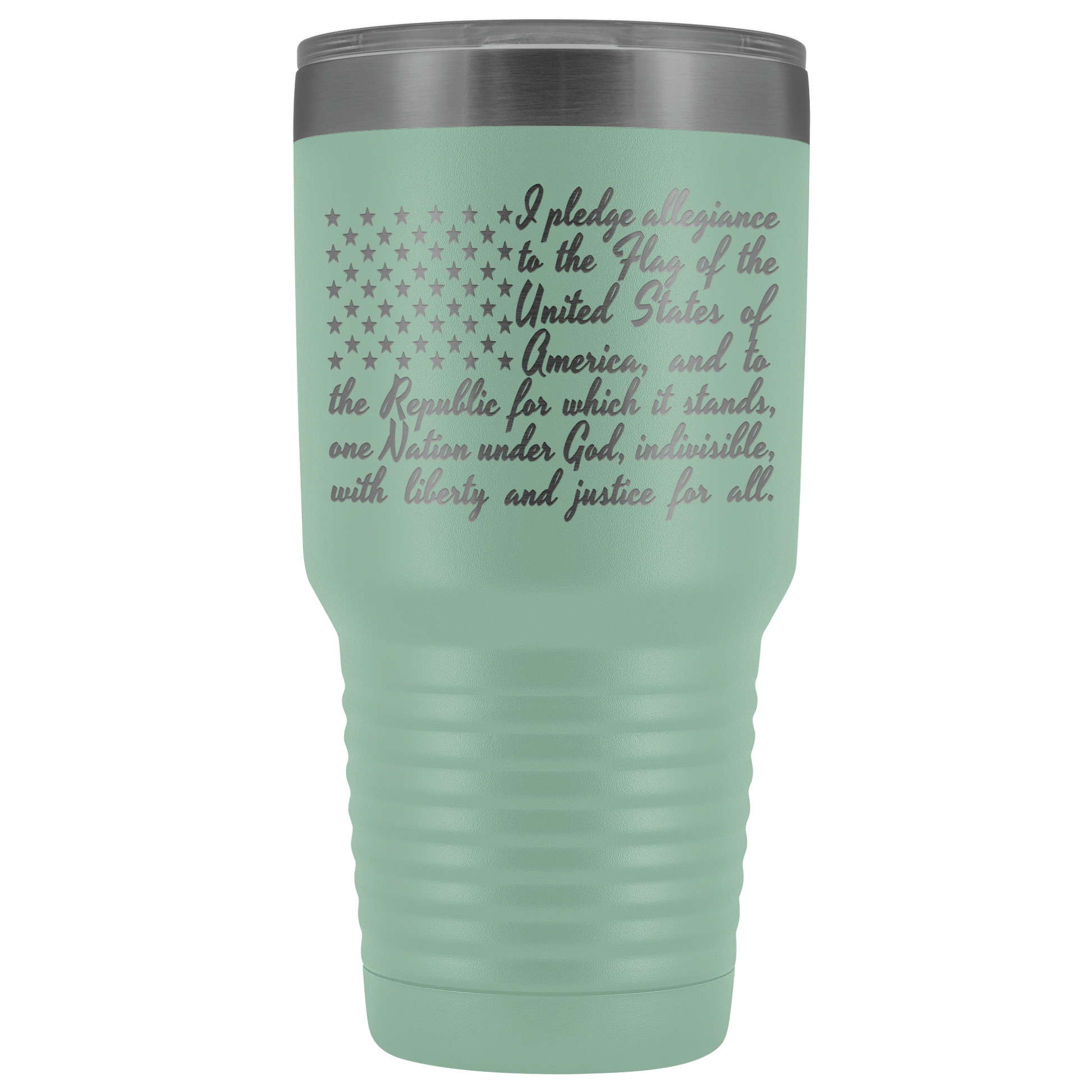 Pledge of Allegiance 30oz Tumbler