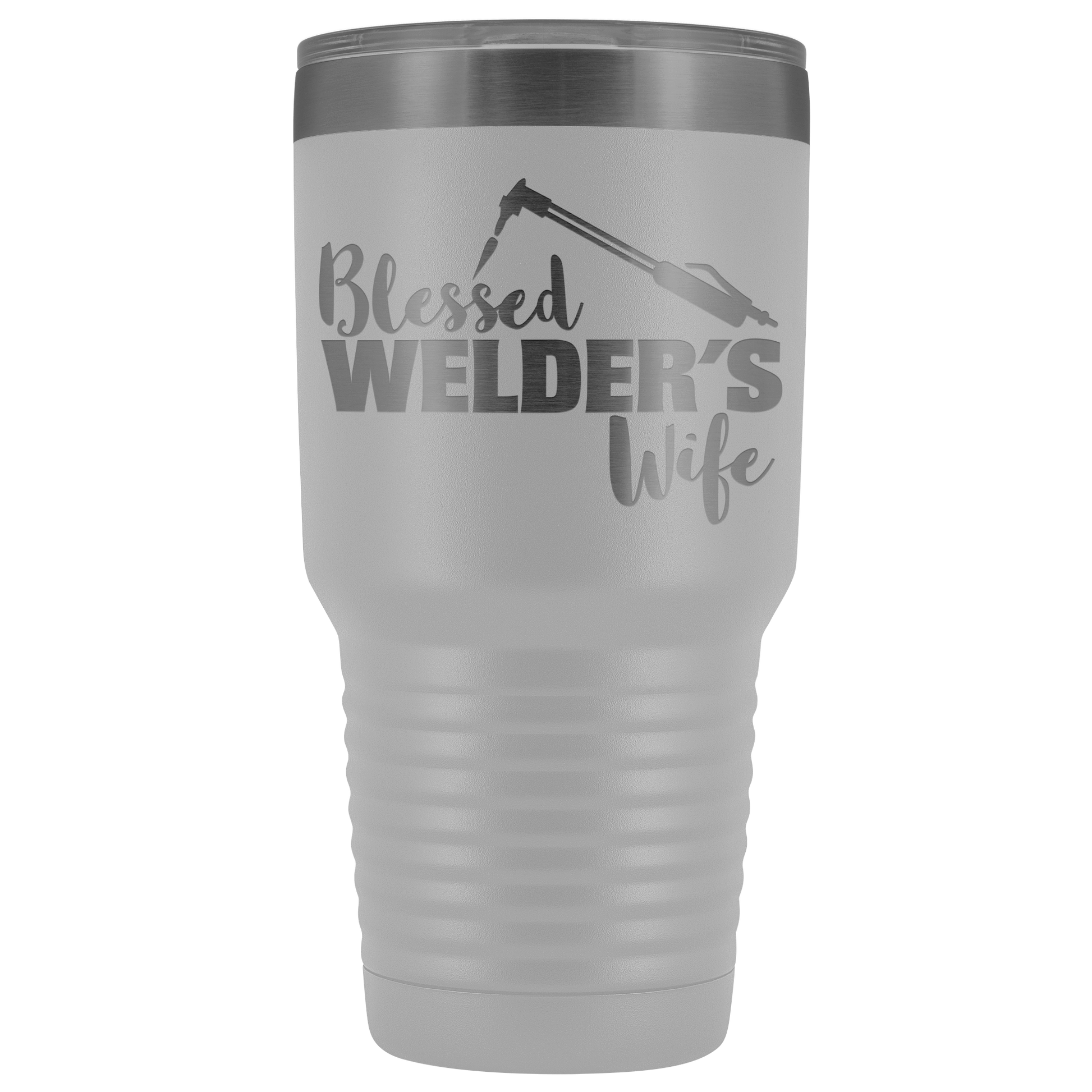 Blessed Welders Wife 30 oz Tumbler