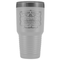 Donald Trump Whiskey Label with Signature 30 oz Tumbler