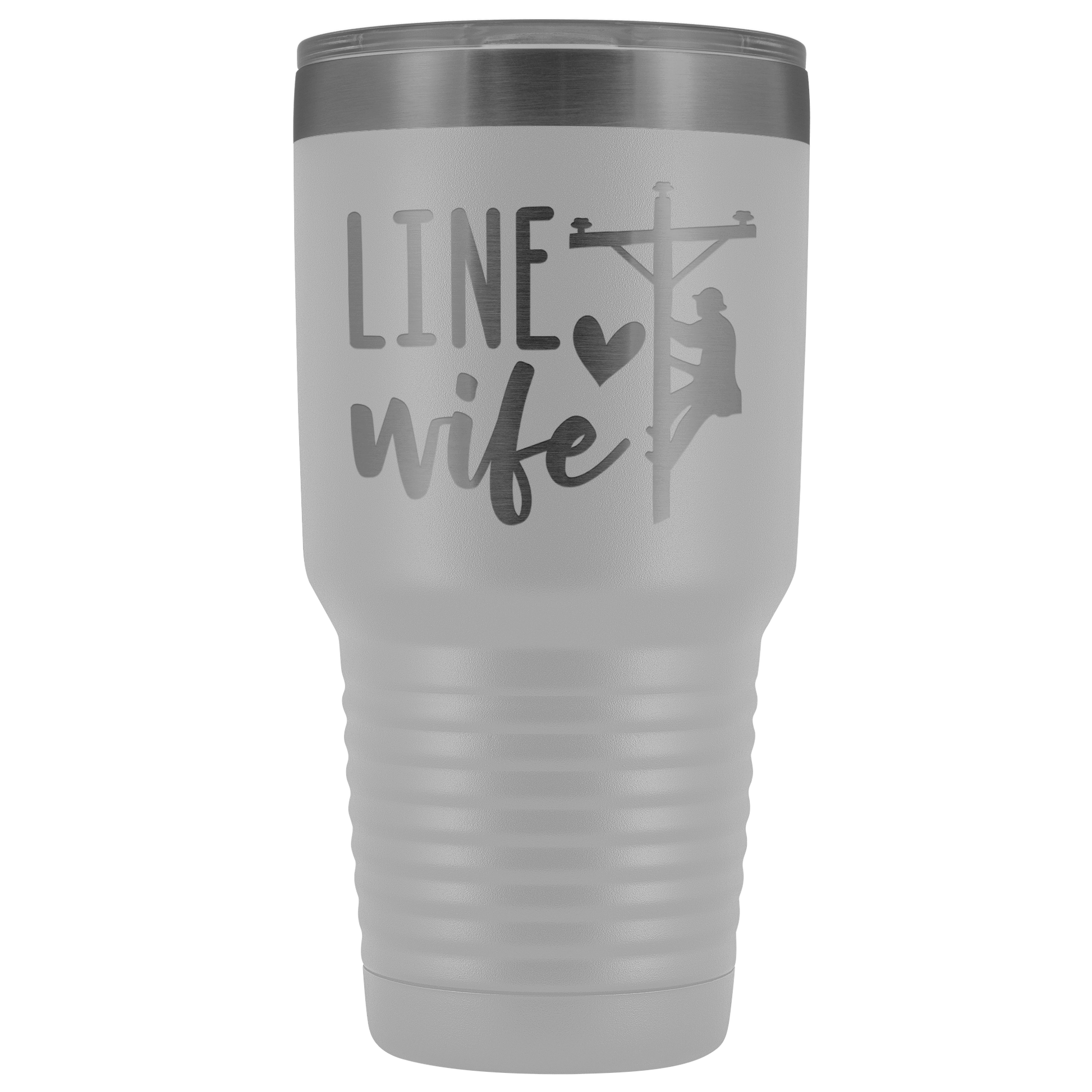 Lineman Wife 30 oz Tumbler