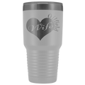 Oilfield Wife Heart - Tumbler 30oz