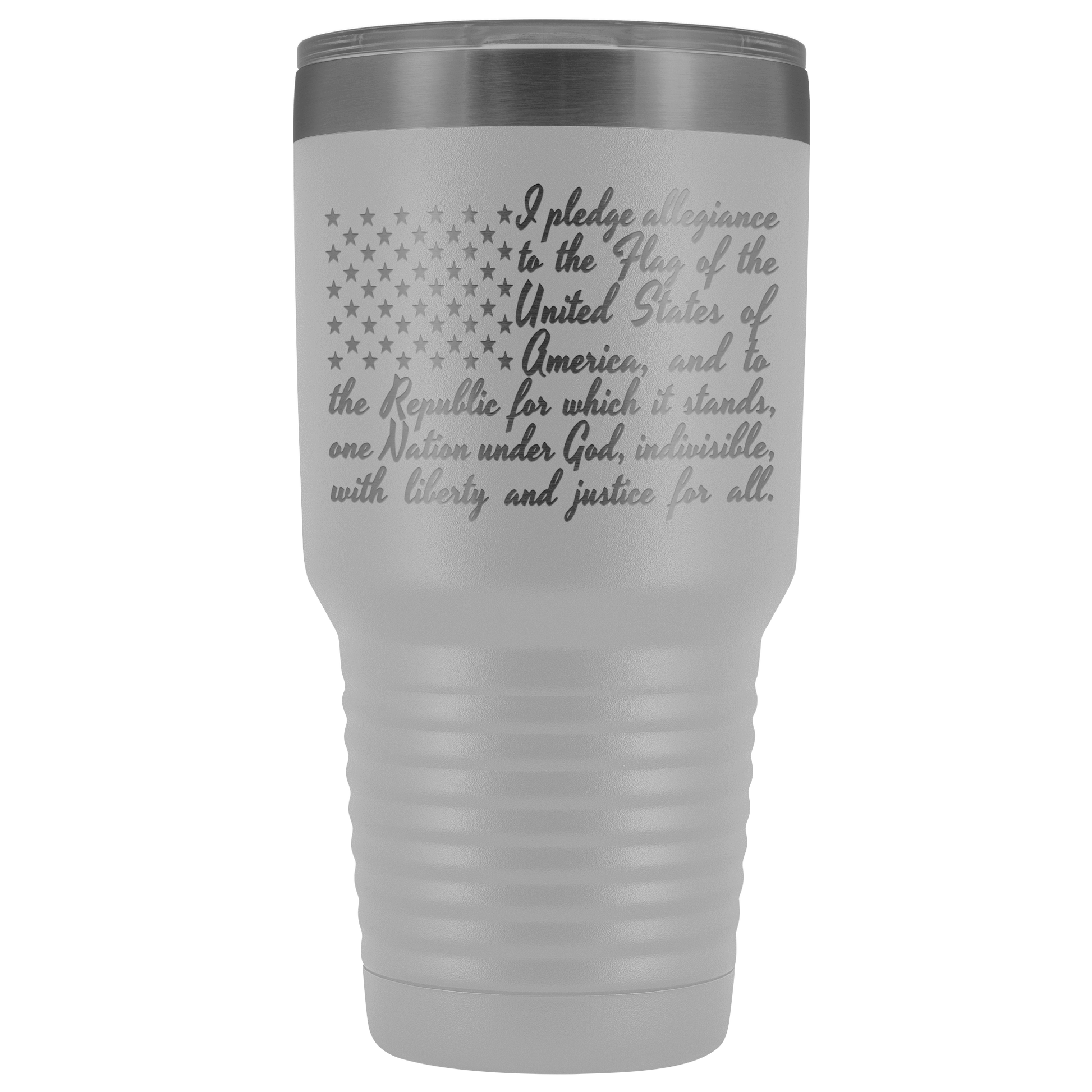 Pledge of Allegiance 30oz Tumbler