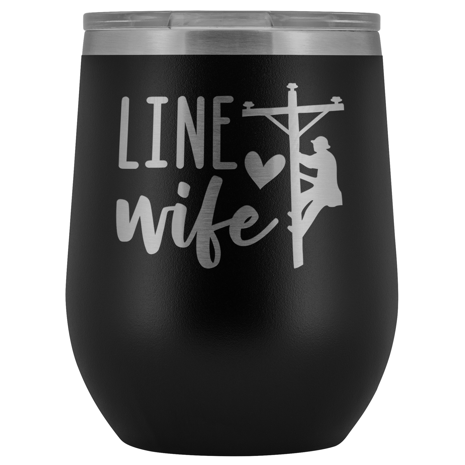 Line Wife Wine Tumbler