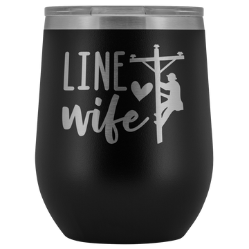 Line Wife Wine Tumbler