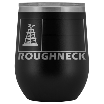 Texas Flag Roughneck Wine Tumbler