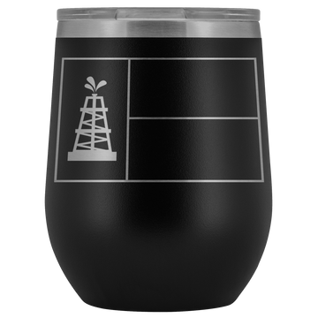 Texas Oil Wine Tumbler