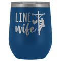 Line Wife Wine Tumbler