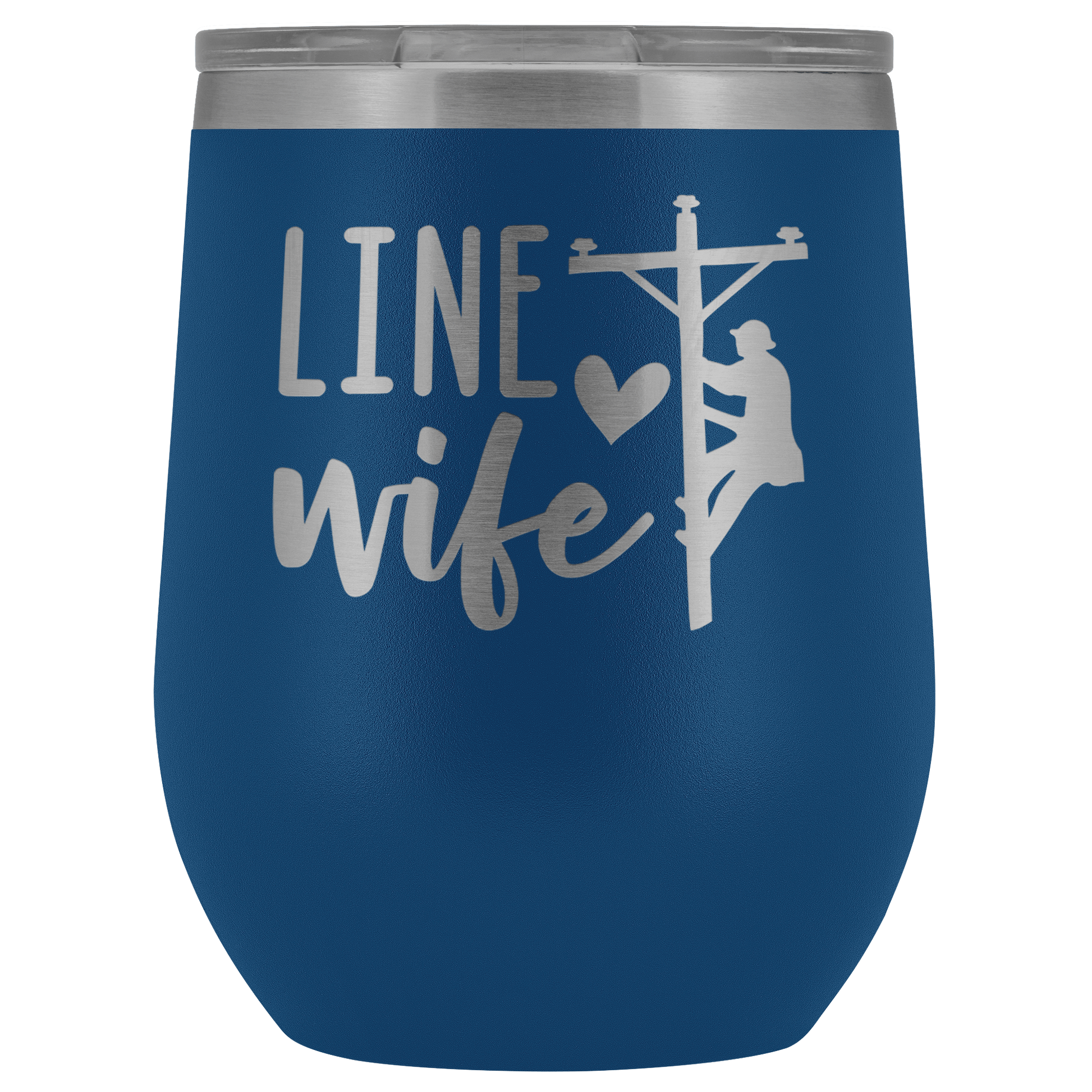 Line Wife Wine Tumbler