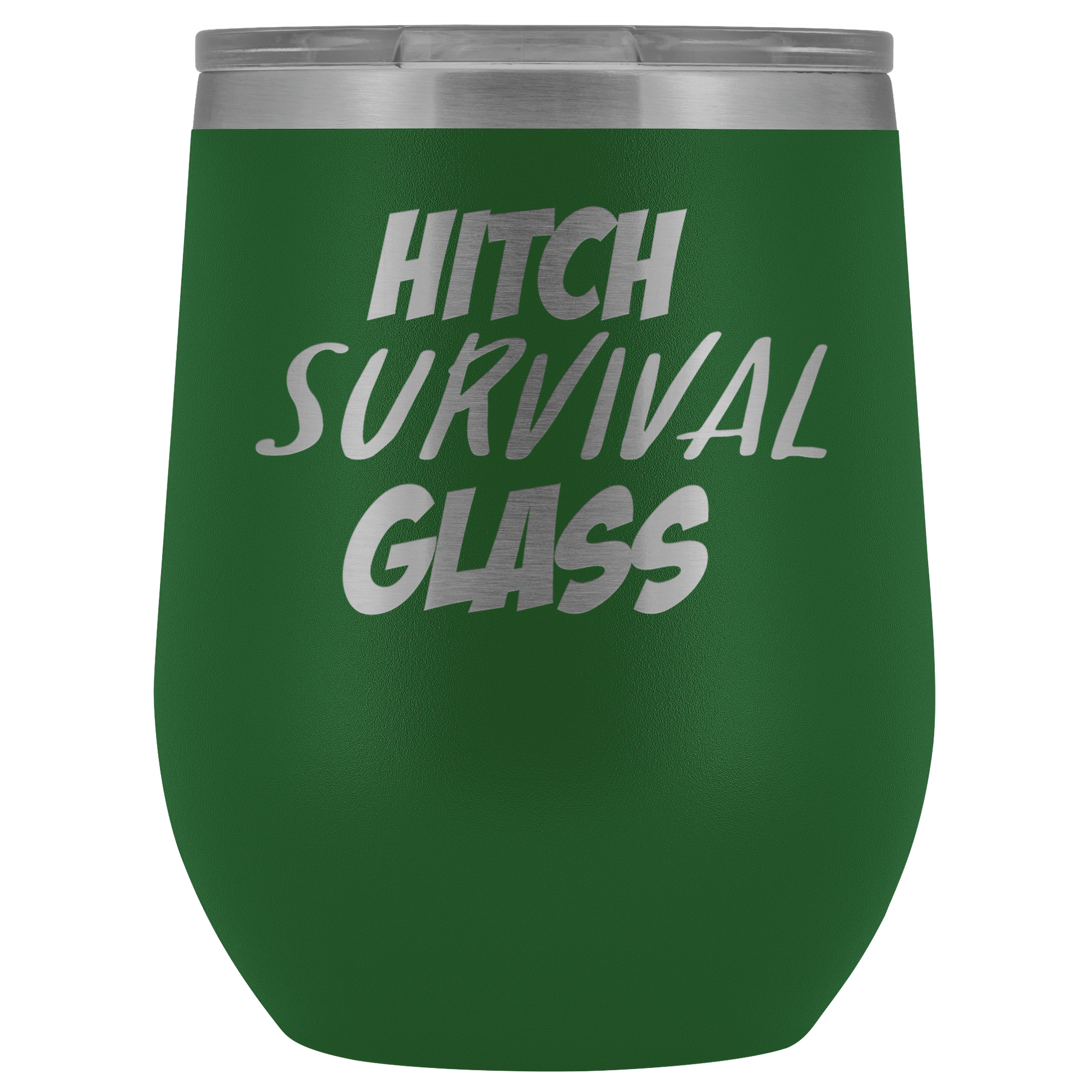 Hitch Survival Glass Wine Tumbler