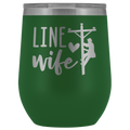 Line Wife Wine Tumbler