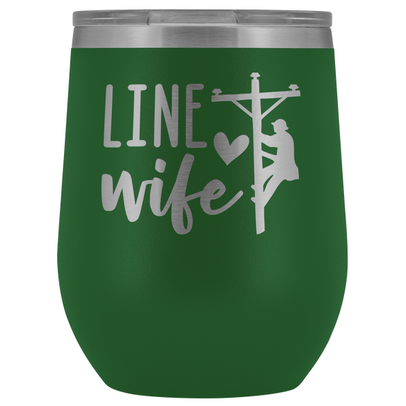 Line Wife Wine Tumbler