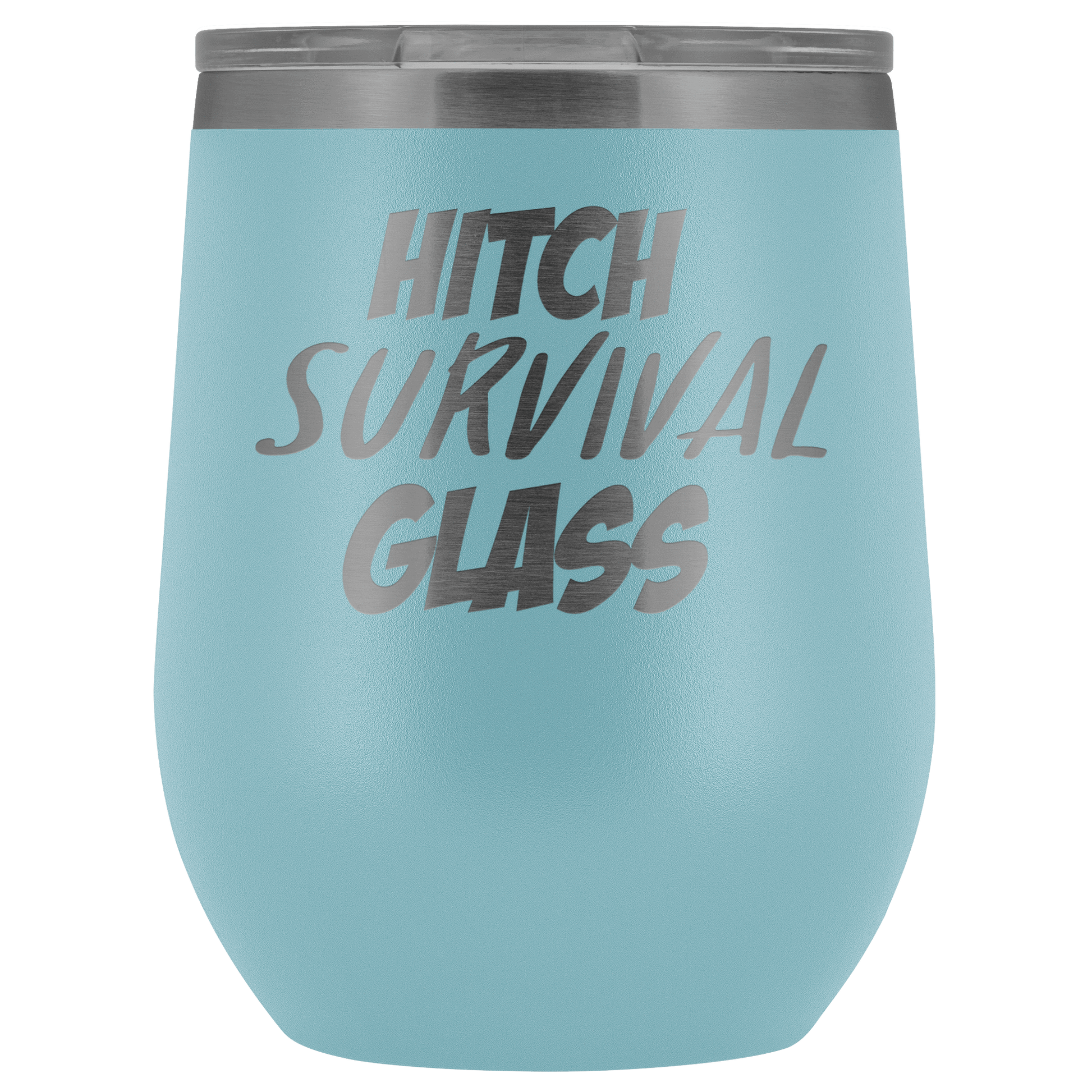 Hitch Survival Glass Wine Tumbler