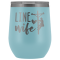 Line Wife Wine Tumbler