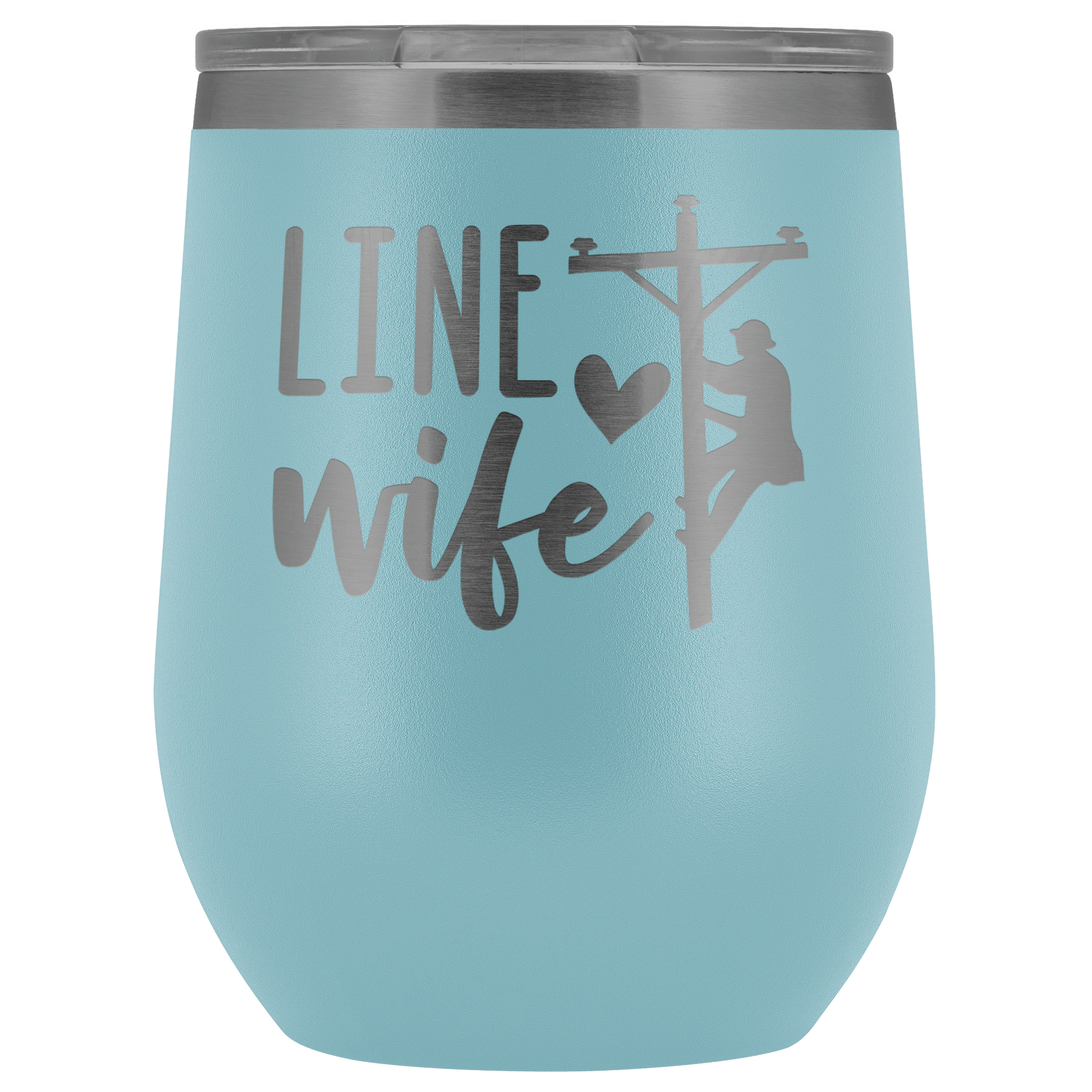 Line Wife Wine Tumbler