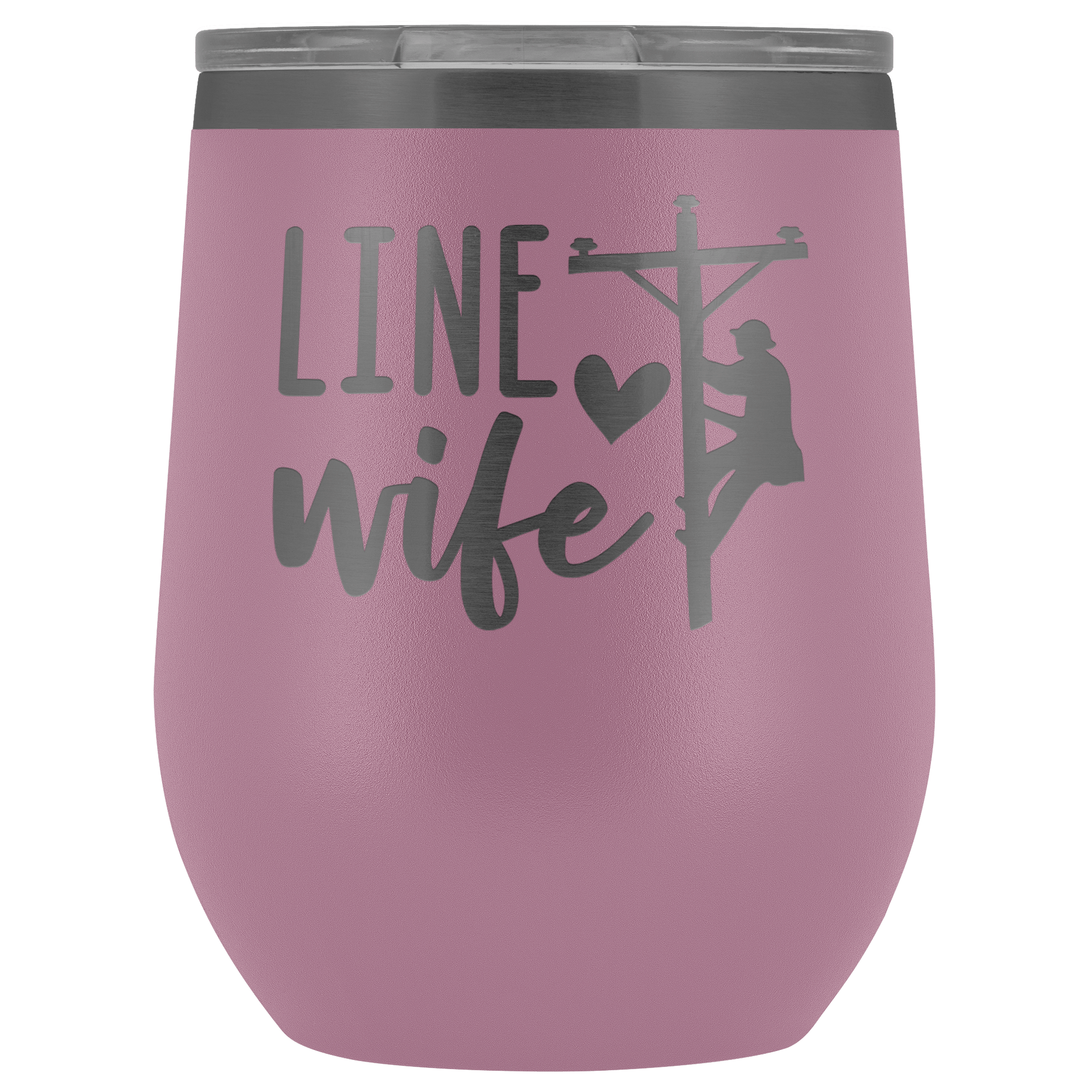Line Wife Wine Tumbler