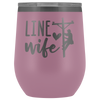 Line Wife Wine Tumbler