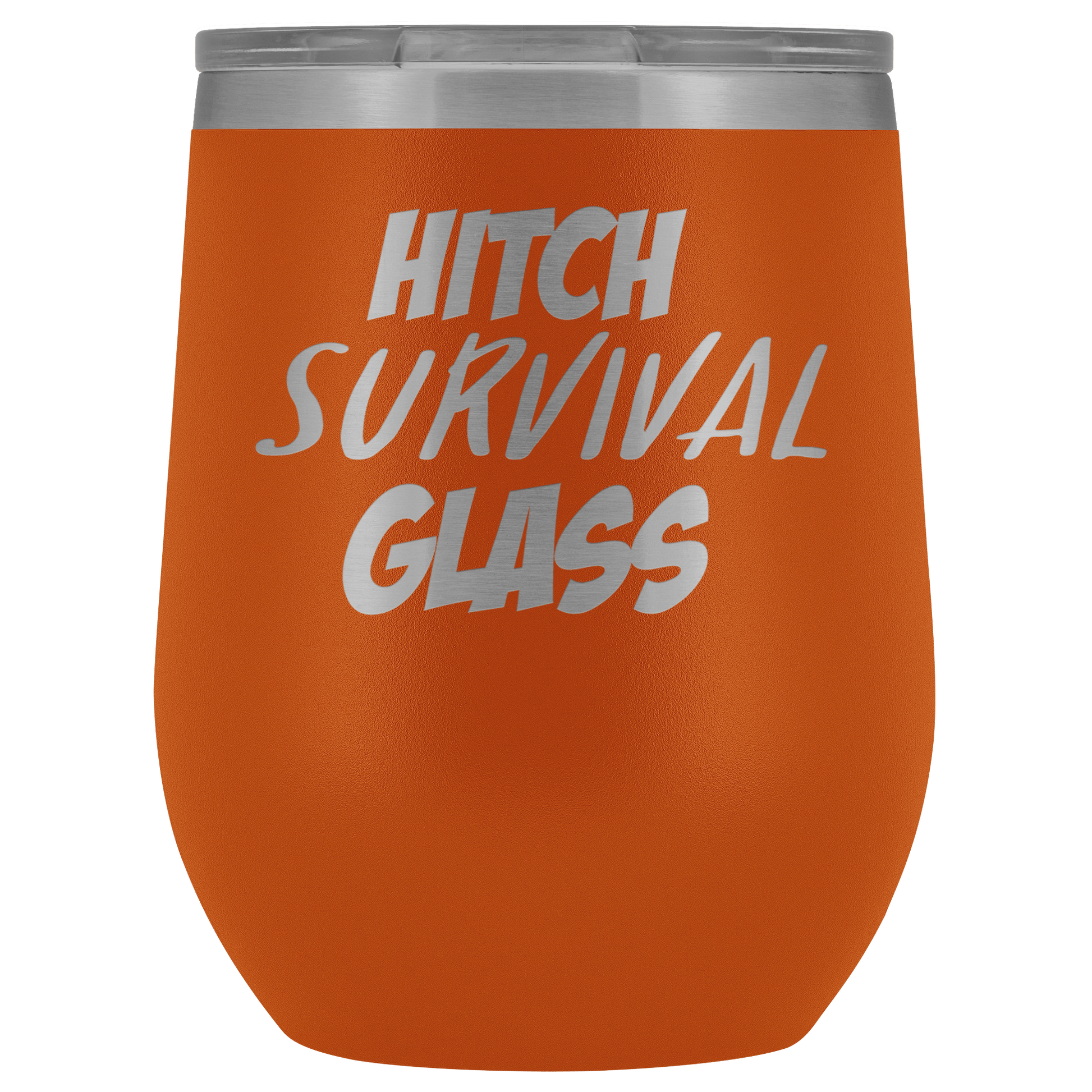 Hitch Survival Glass Wine Tumbler