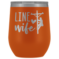 Line Wife Wine Tumbler