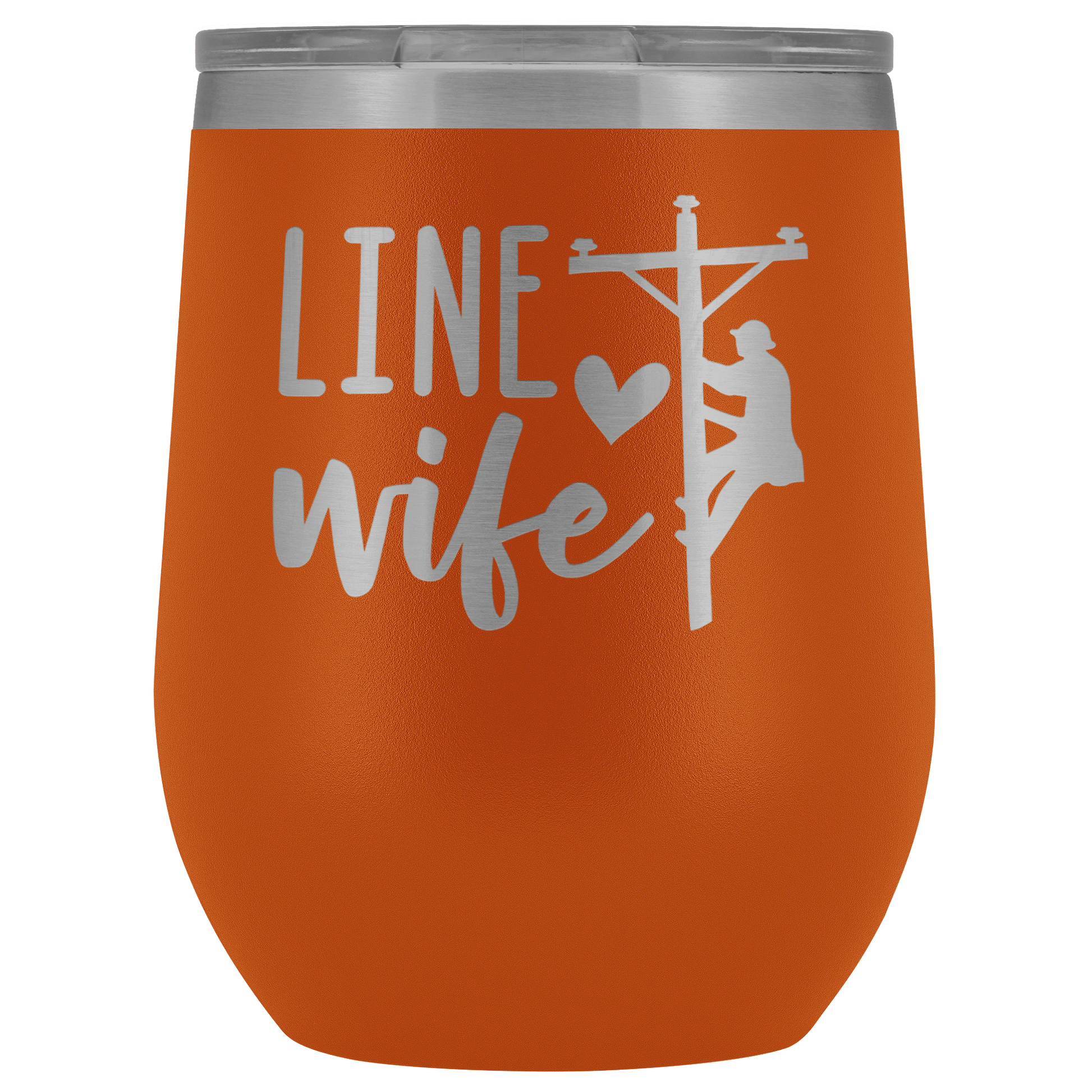 Line Wife Wine Tumbler