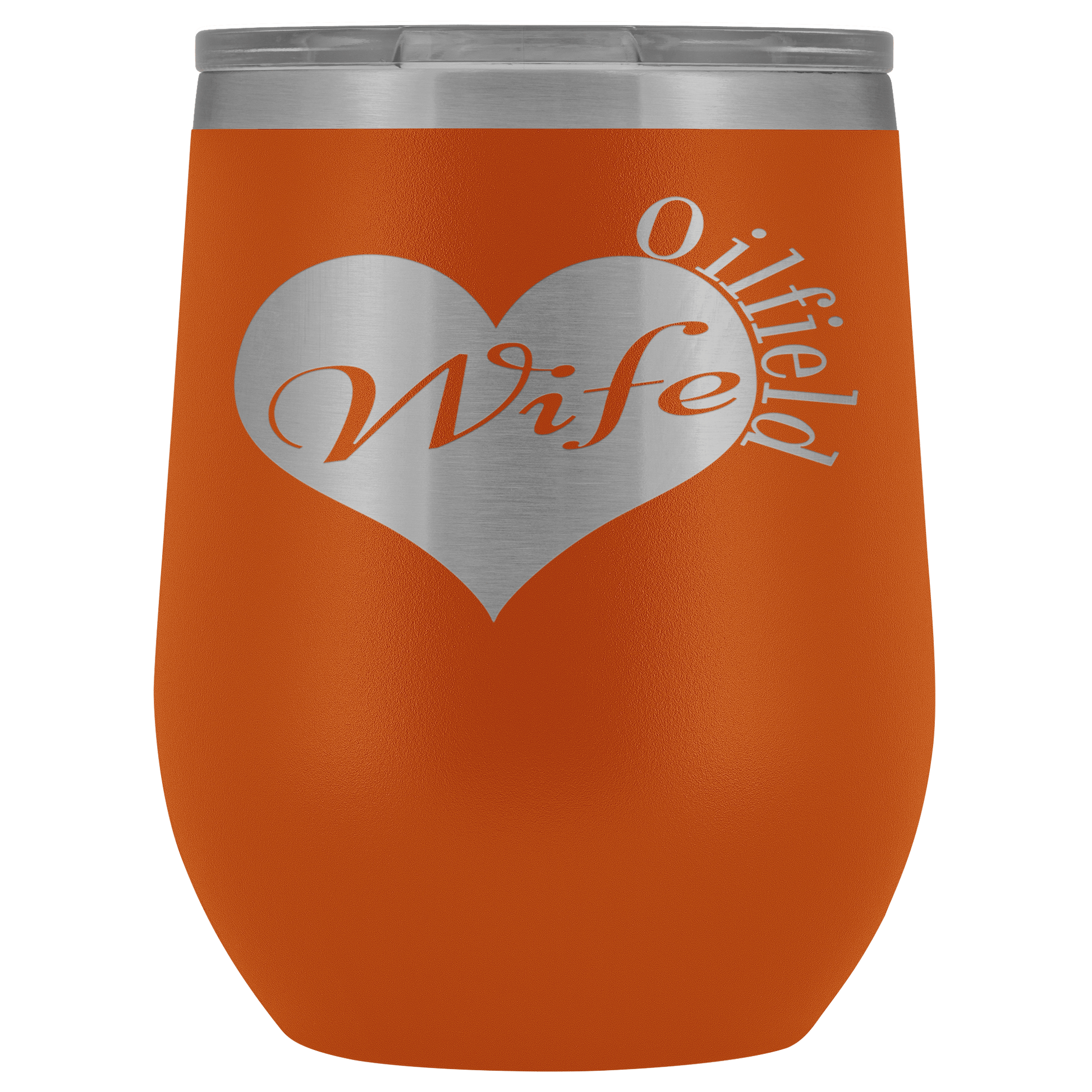Oilfield Wife Wine Tumbler