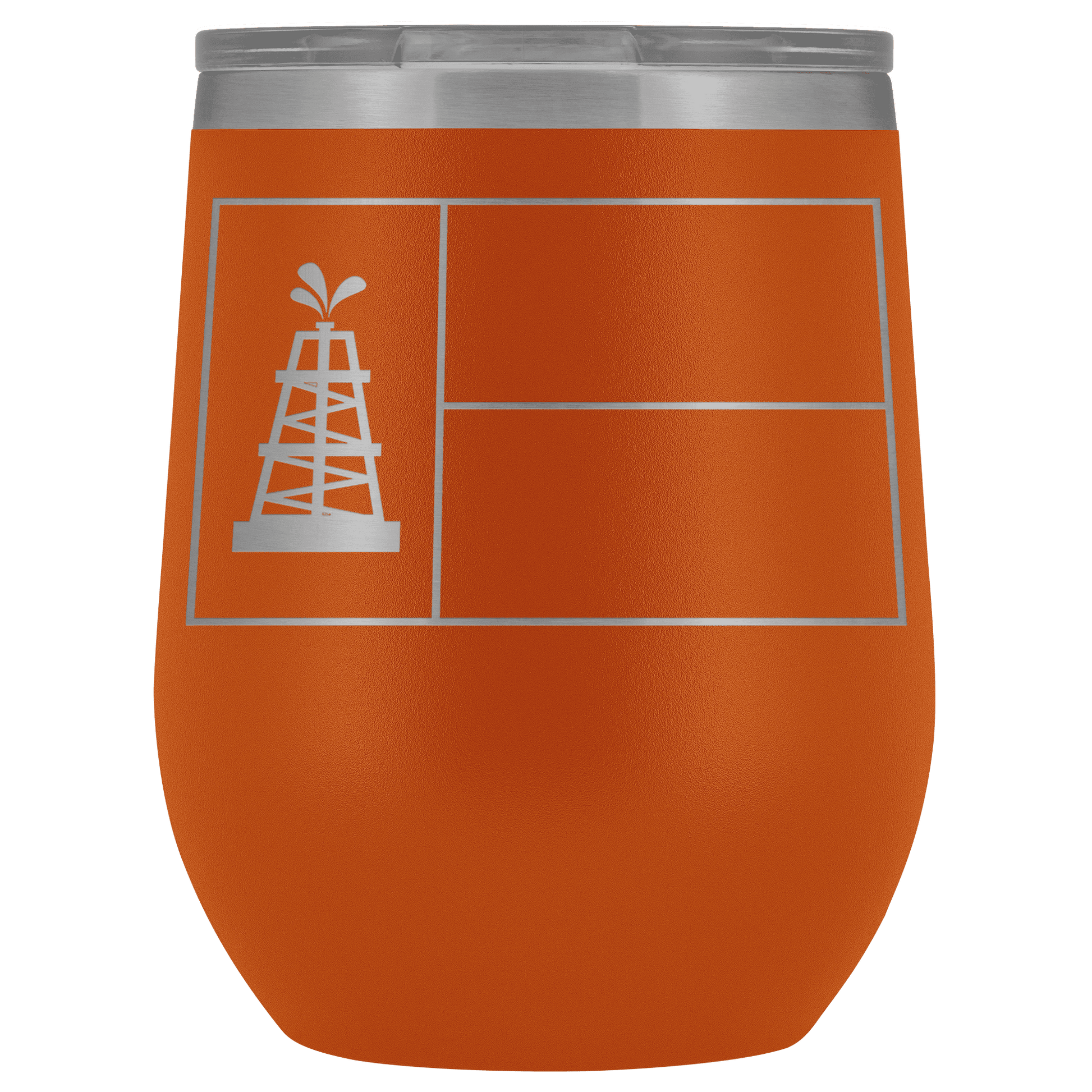 Texas Oil Wine Tumbler