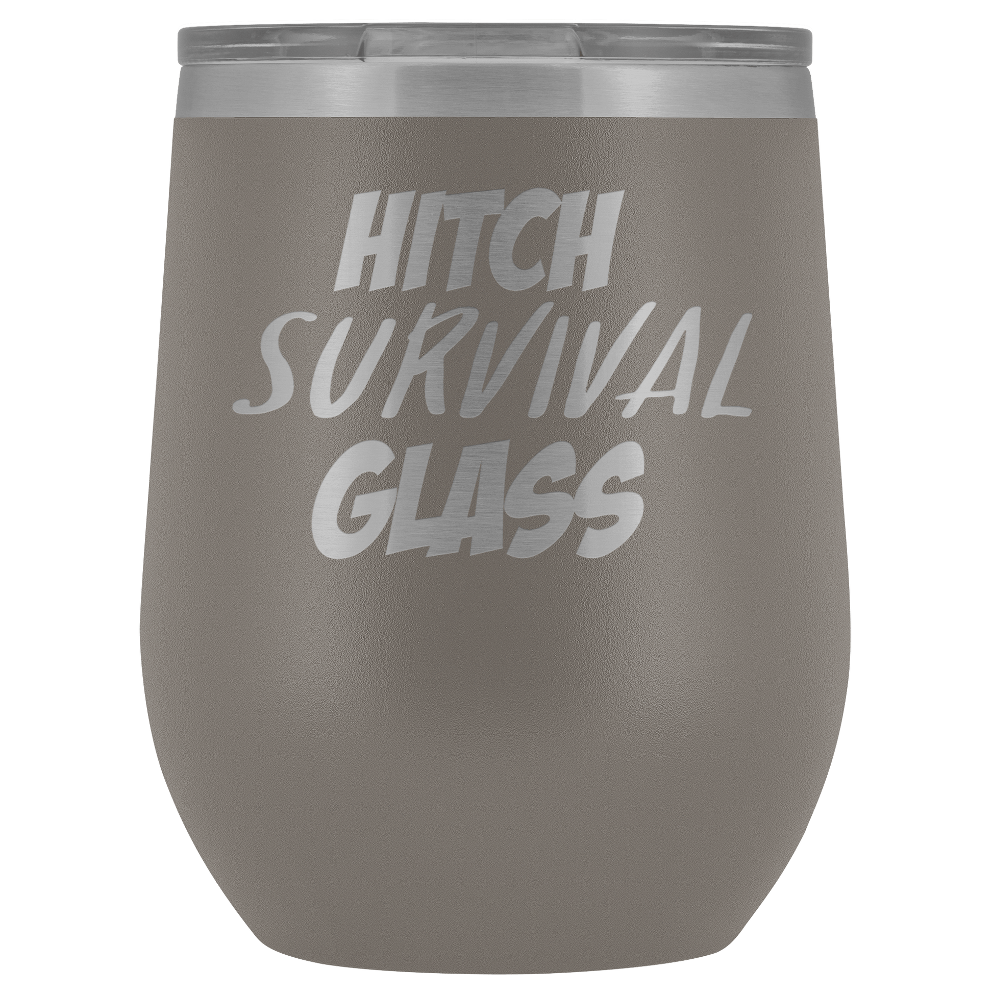 Hitch Survival Glass Wine Tumbler