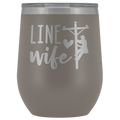Line Wife Wine Tumbler
