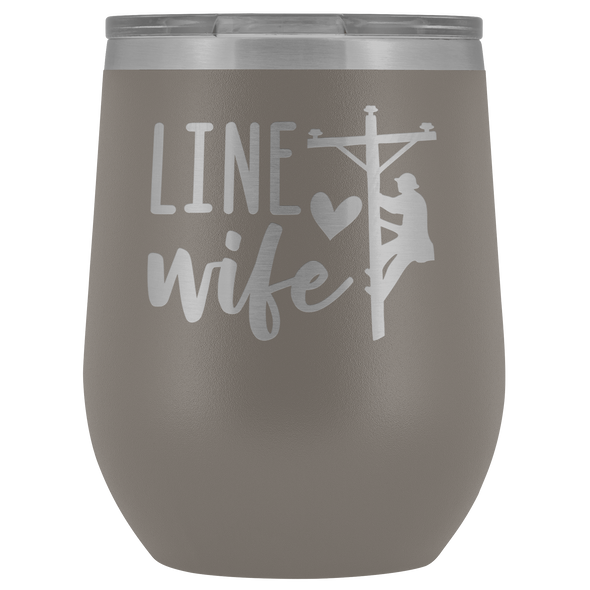 Line Wife Wine Tumbler