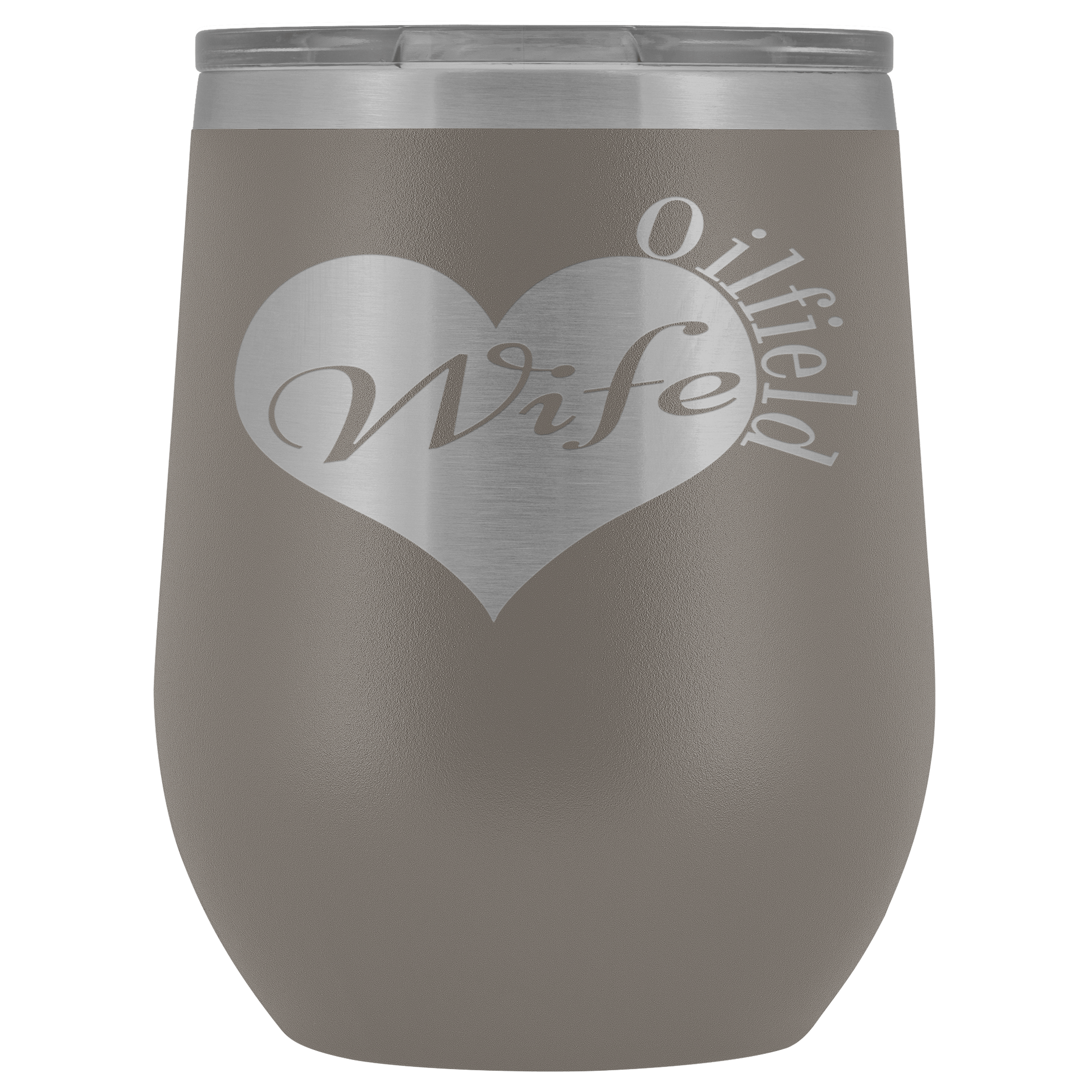 Oilfield Wife Wine Tumbler