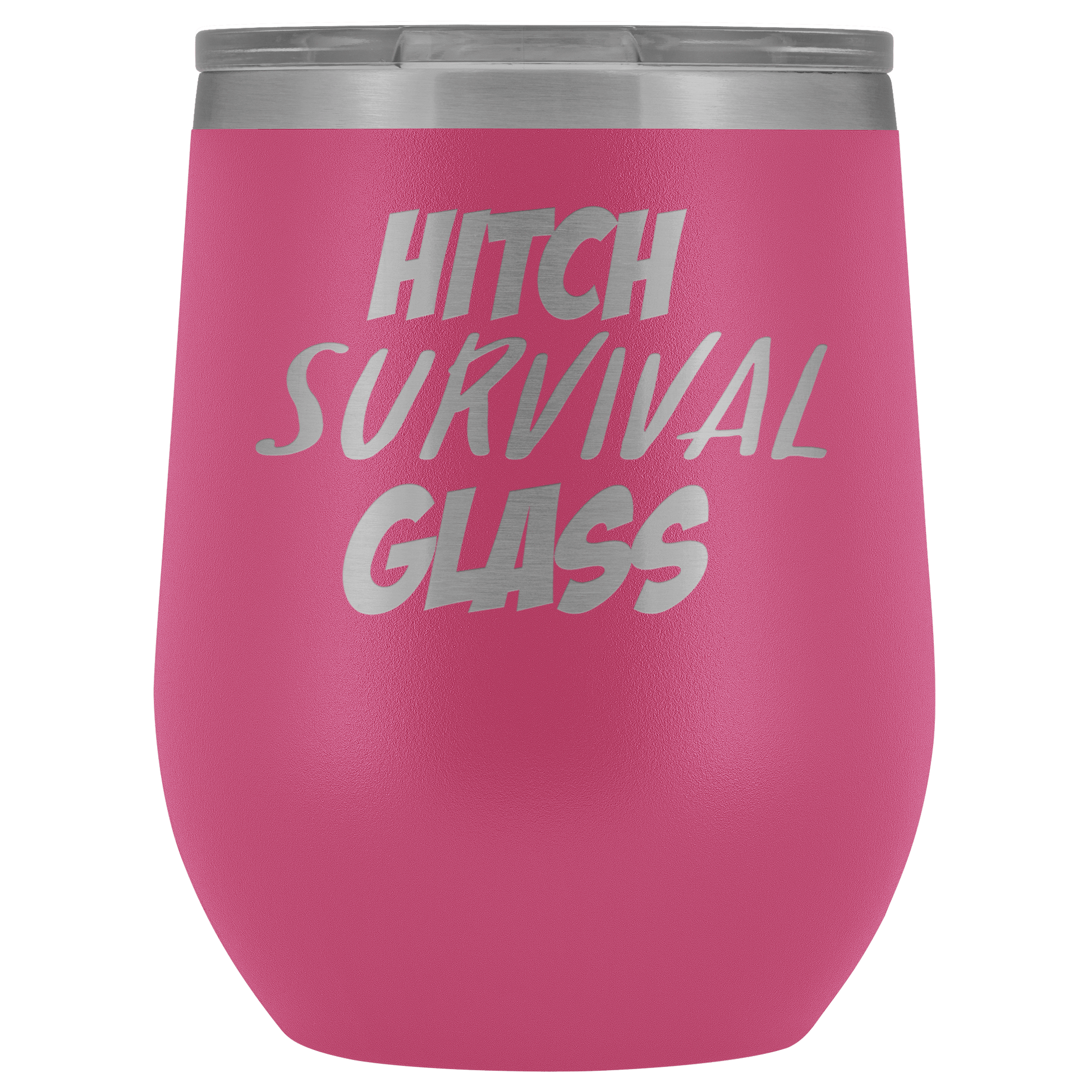 Hitch Survival Glass Wine Tumbler