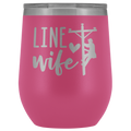 Line Wife Wine Tumbler