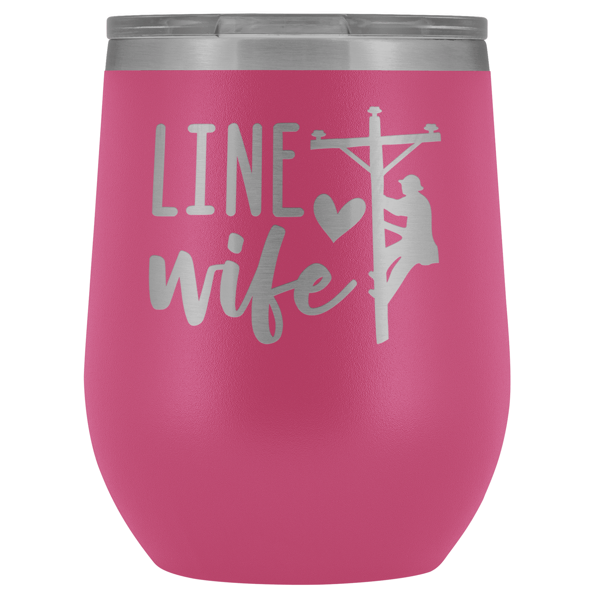 Line Wife Wine Tumbler