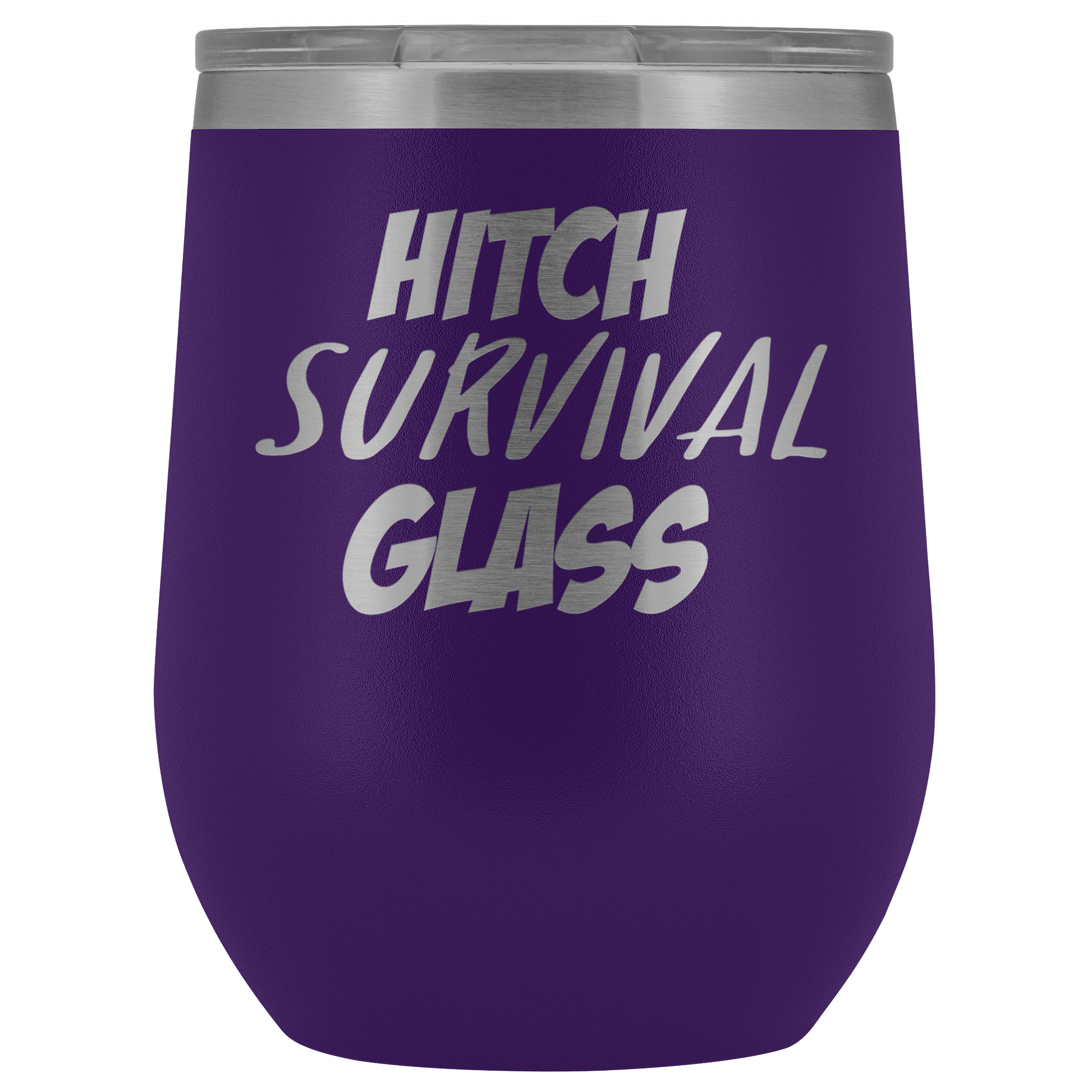 Hitch Survival Glass Wine Tumbler