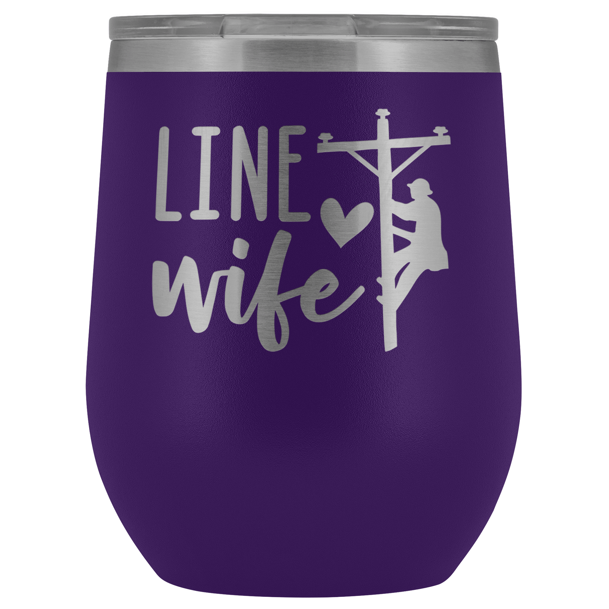 Line Wife Wine Tumbler