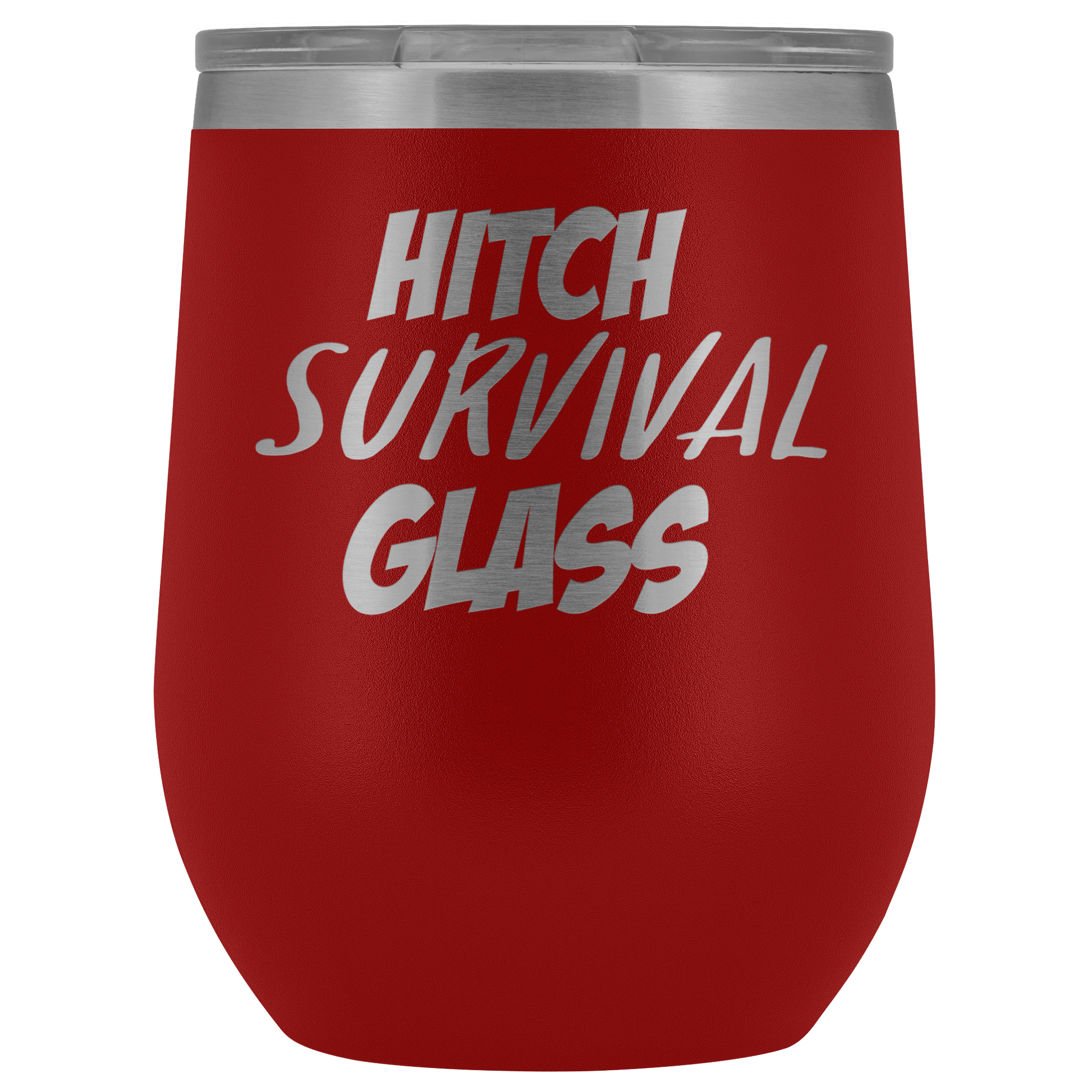 Hitch Survival Glass Wine Tumbler
