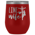 Line Wife Wine Tumbler