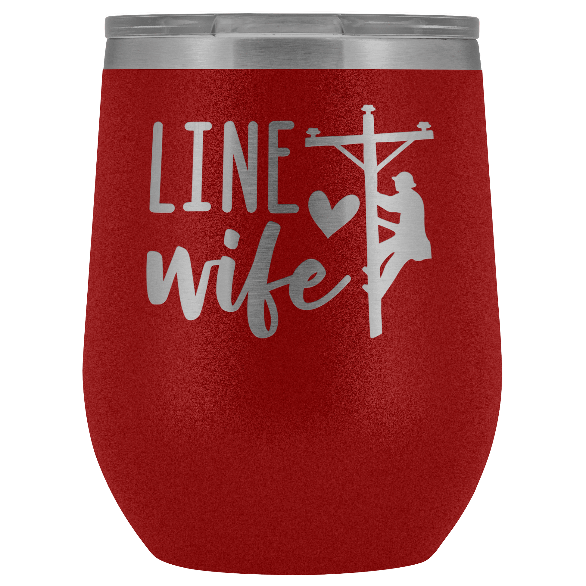 Line Wife Wine Tumbler
