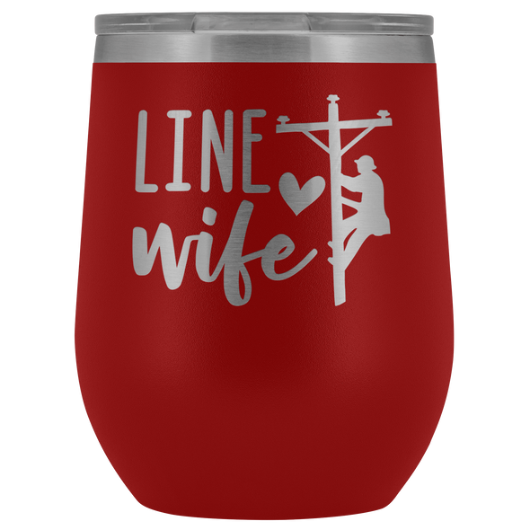 Line Wife Wine Tumbler