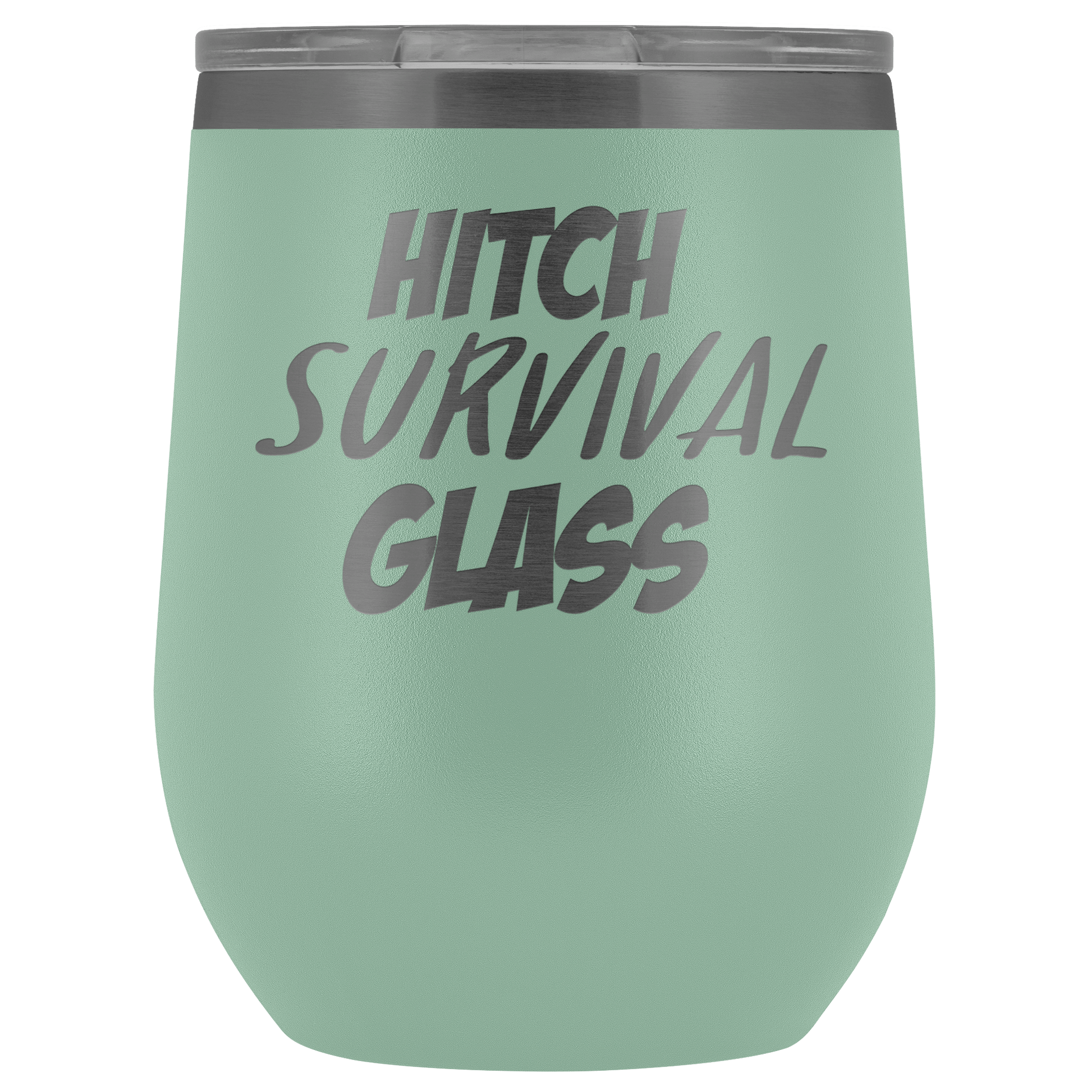 Hitch Survival Glass Wine Tumbler